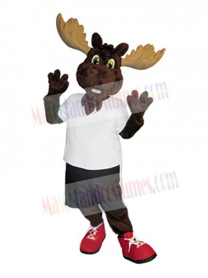 Moose mascot costume