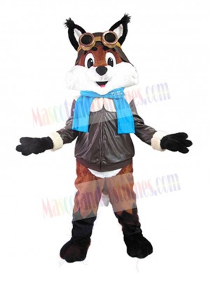 Fox mascot costume