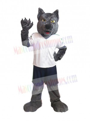 Wolf mascot costume