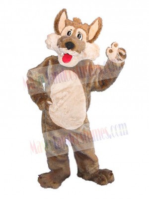 Lovely Coyote Mascot Costume Animal