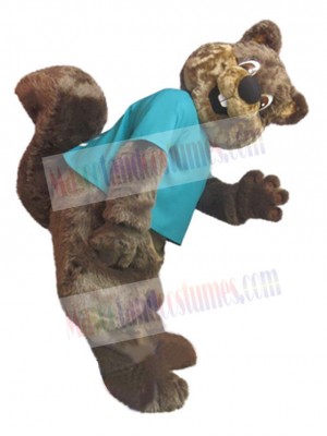 Strong Squirrel Mascot Costume Animal