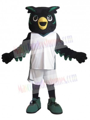 Sporty Owl Mascot Costume Animal