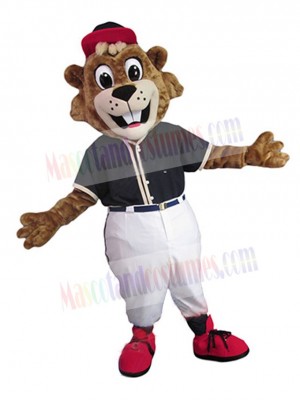 Baseball Beaver Mascot Costume Animal