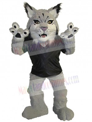 Strong Cat Mascot Costume Animal