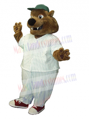 Brown Cat Adult Mascot Costume Animal