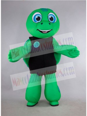 Green Turtle Mascot Costume	