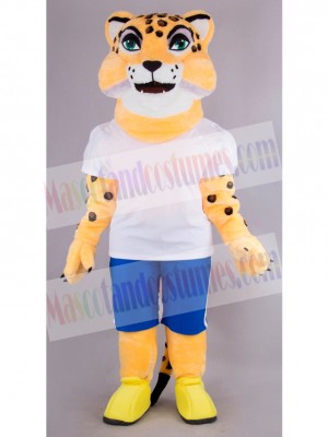 Cheetah mascot costume