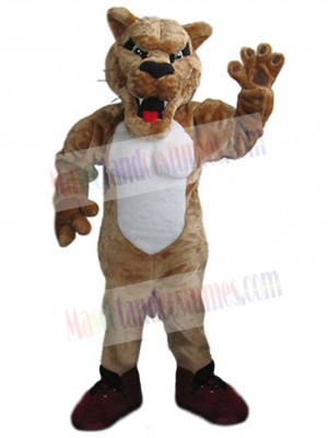 Power Cougar Mascot Costume Animal