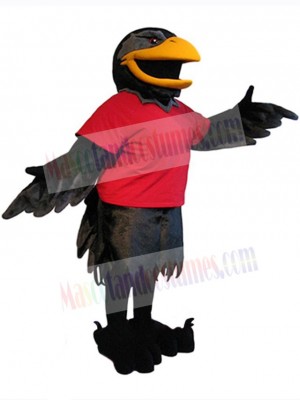 Strong Raven Mascot Costume Animal