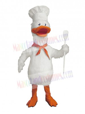 Chef Duck Mascot Costume Animal