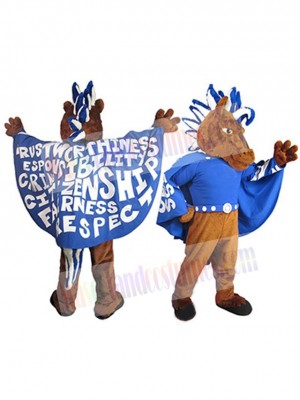 Moose mascot costume