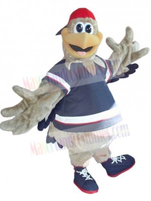 Hawk mascot costume