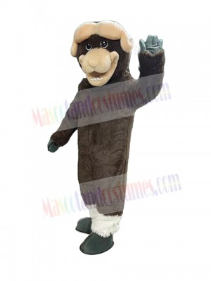 Muskox mascot costume