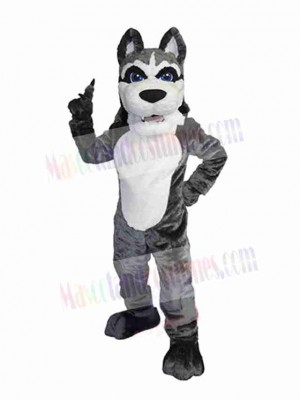 Smart Husky Dog Mascot Costume Animal