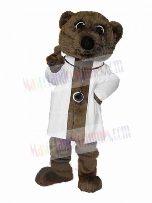 Hospital Bear Mascot Costume Animal