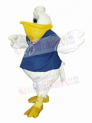 Fat Pelican Bird Mascot Costume Animal