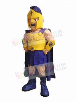 Roaring Warrior Mascot Costume People