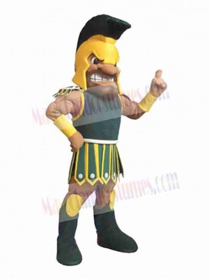 Irritable Spartan Mascot Costume People