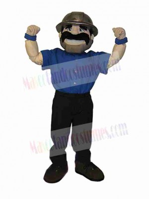 Oil Man Mascot Costume People