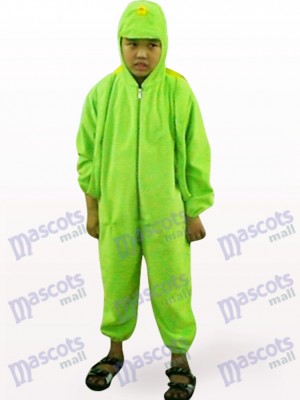 Green Tortoise Open Face Kids Animal Mascot Costume