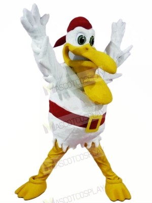 Strong Pelican Mascot Costume Adult