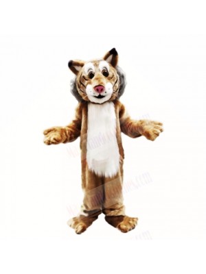 Friendly Lightweight Bobcat Mascot Costumes Adult