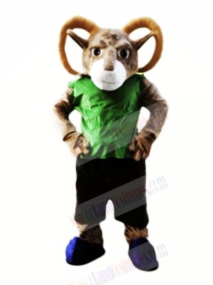 Power Sporty Ram Mascot Costumes Cartoon