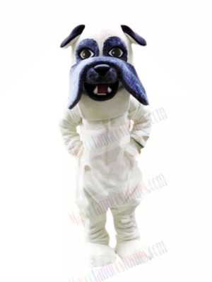 Lightweight White Bulldog Mascot Costumes