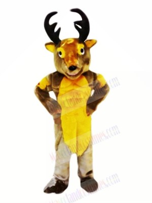 Power Muscular Deer Mascot Costumes Cartoon