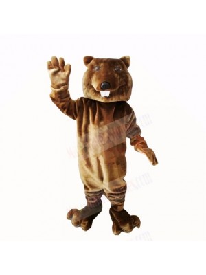 Friendly Brown Lightweight Beaver Mascot Costumes Cheap