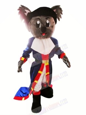 Pirate Koala Mascot Costumes Cartoon