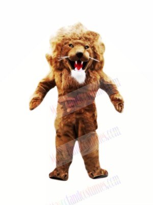 Fierce Muscular Lion Mascot Costumes	