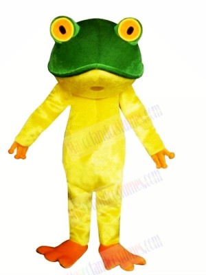 Lightweight Yellow Frog Mascot Costumes Cheap