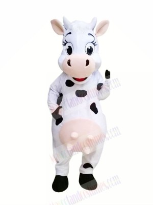 Beautiful Cow Mascot Costumes Cartoon	