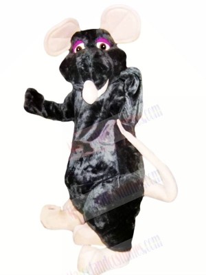 Friendly Black Rat Mascot Costumes Cheap