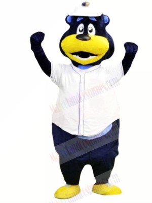 Happy Baseball Bear Mascot Costumes Cartoon