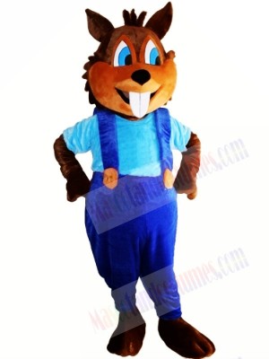 Happy Squirrel Mascot Costume Free Shipping 