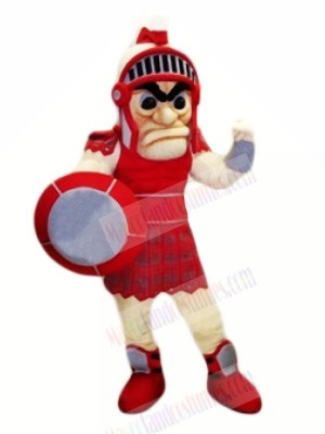 Fierce Red Titan Mascot Costumes Adult