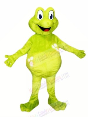 Frog with Big Eyes Mascot Costumes Cartoon