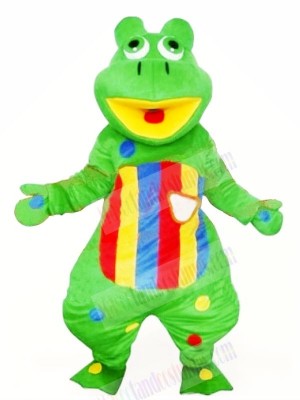 Lovely Green Frog Mascot Costumes Cheap