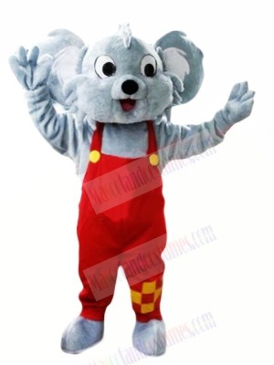 Happy Grey Koala Mascot Costumes Cheap