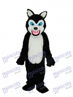 Thin Teeth Wolf Macot Costume