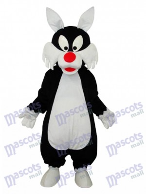 White Mouth Wolf Mascot Adult Costume Animal 