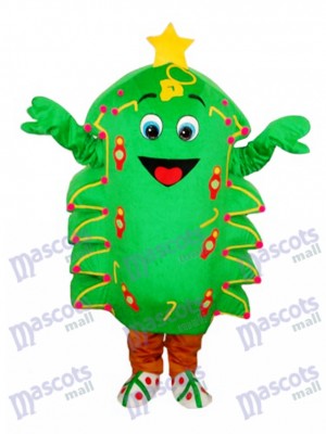 Christmas Tree Mascot Adult Costume Christmas Xmas