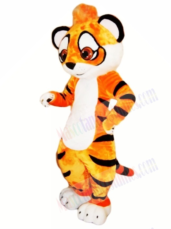 Cute Amur Tiger Mascot Costumes 