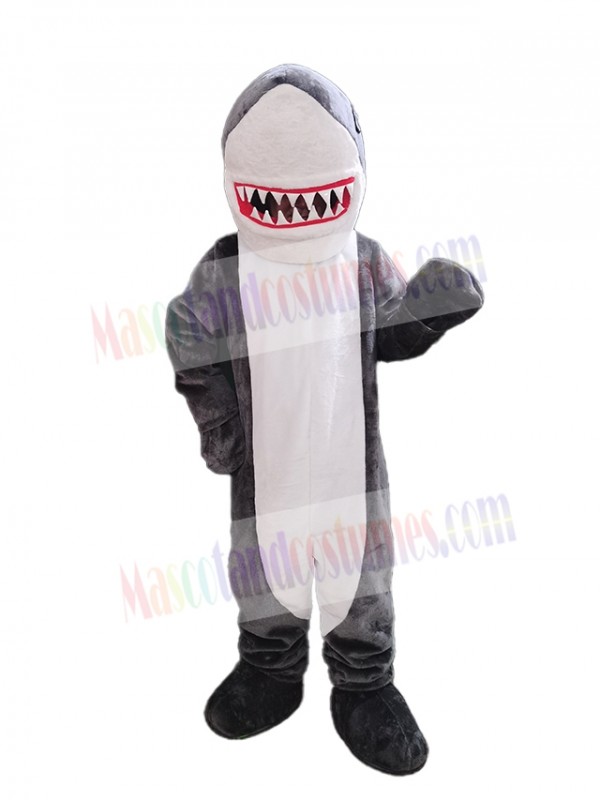 Shark mascot costume