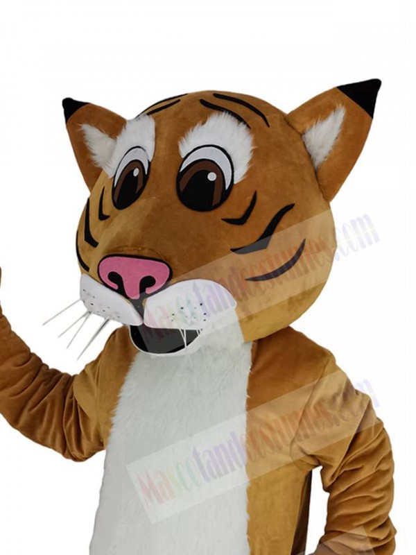 Bobcat mascot costume