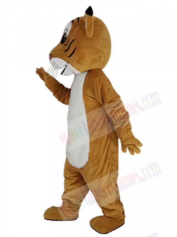 Bobcat mascot costume
