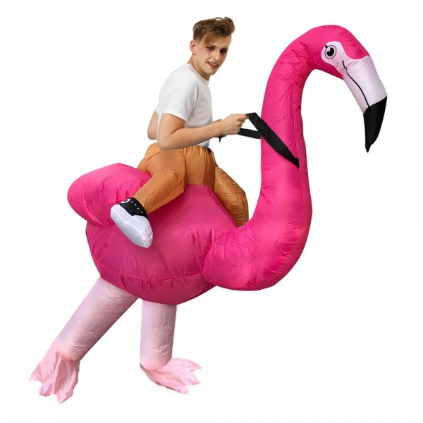large blow up flamingo