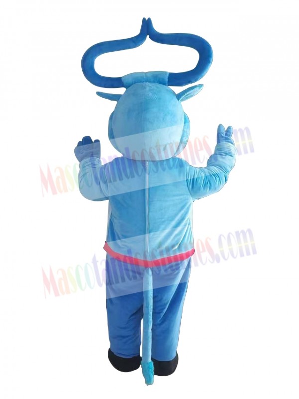 Bull mascot costume